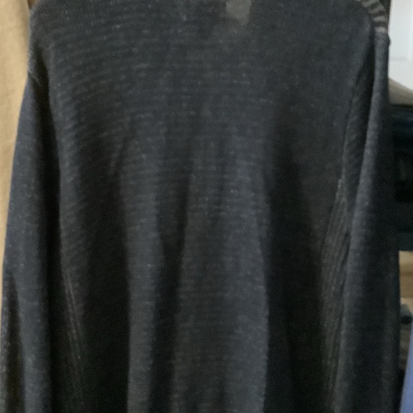 Rock & Republic Dark Gray Zip-Up‎ Sweater, XL, zippered sleeves, - Picture 8 of 10